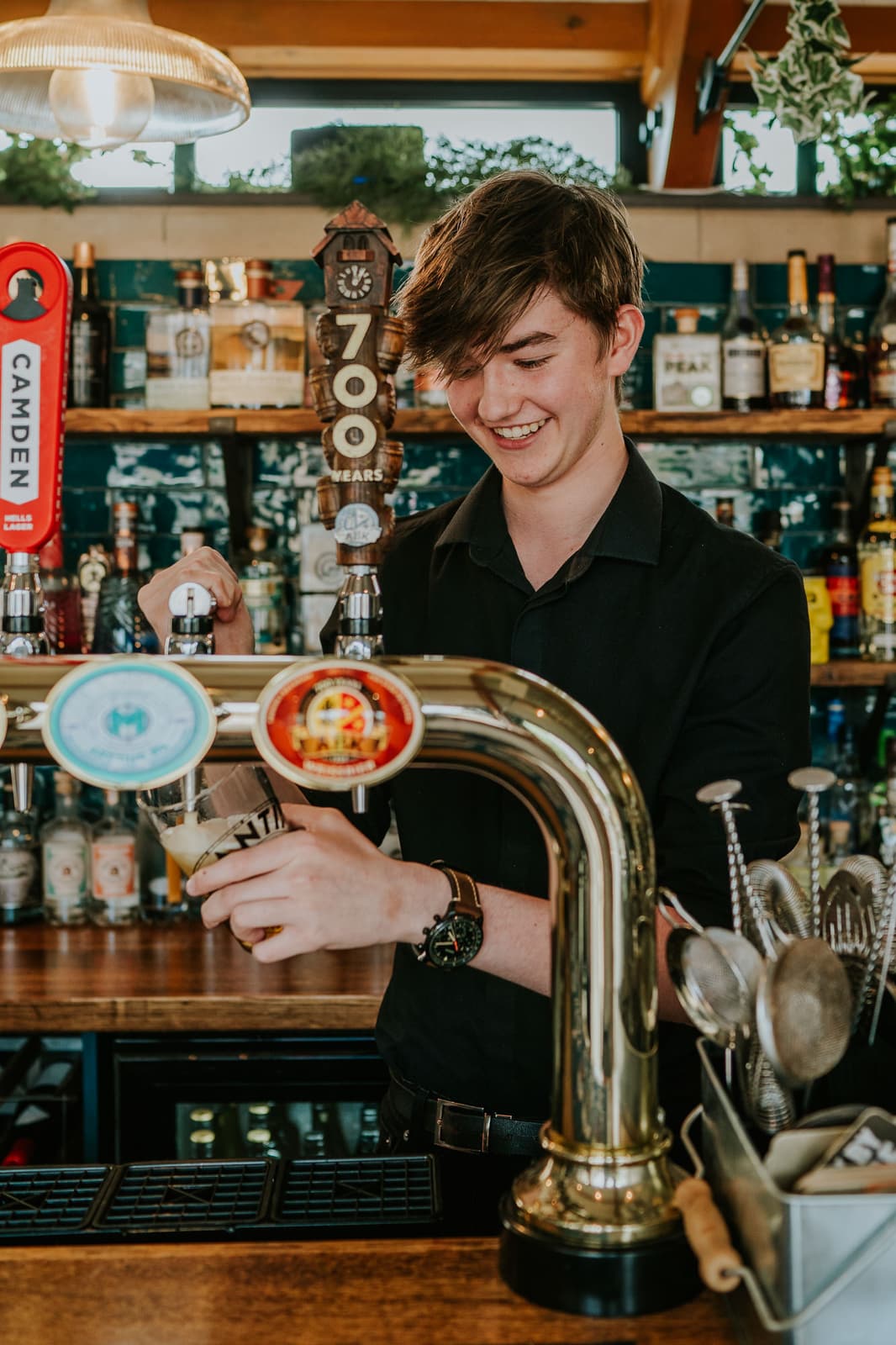Branding photography for Peak District bistro the coolstone in Eyam