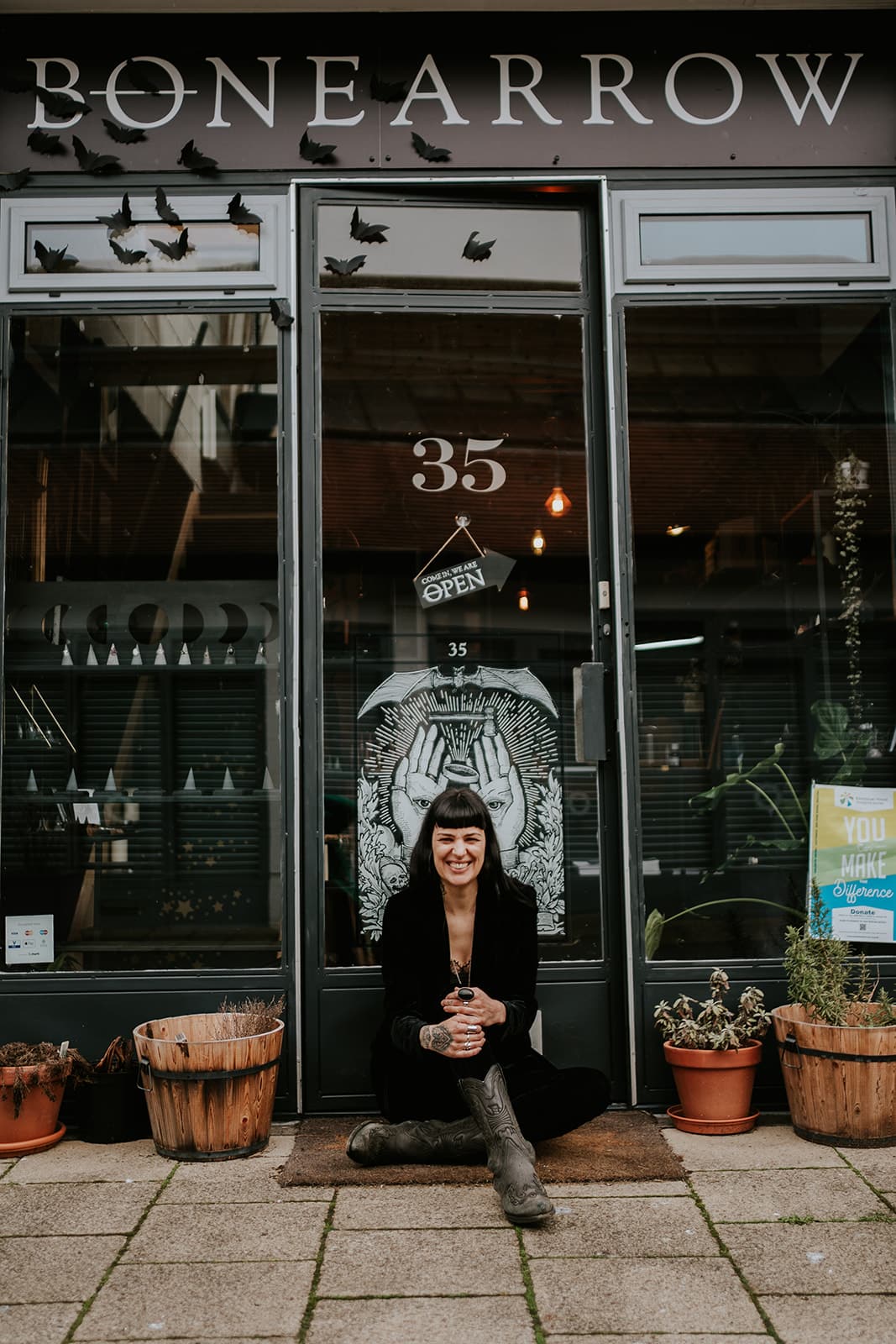 Personal Branding Photoshoot for Bone and Arrow Jewelery